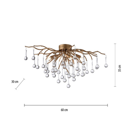 Lampa sufitowa ICICLE 60 cm (8090-11) - Paul Neuhaus