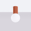 Plafon HALO ochra czerwona IP44 (SL.1728) - Sollux Lighting
