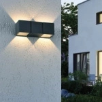 Kinkiet zewnętrzny MARCEL WALL LIGHT, ANTHRAZIT (9658-13) - Paul Neuhaus