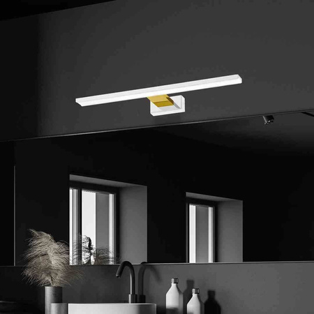 Kinkiet SHINE WHITE/GOLD 60cm 13,8W LED (ML7884) - Milagro