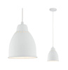 Neordic Hilla  lampa wisząca  max. 1x40W E27 biały 230V metal (PL79764) - PAULMANN