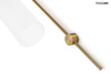 Lampa ścienna SLACK złota / biała (MSE010100341) - Moosee