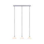 Parana zestaw Lamp Wiszących max. 3x60W GU10 Biały/Chrom (PL70925) - PAULMANN