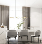 PENDAN LED LIGHT 27W 3000K ALUMINIUM GOLD (23108 Zambelis) - Zambelis
