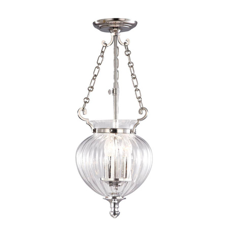 Lampa wisząca  Finsbury Park (FP-P-S-POL-NCKL) - Elstead Lighting