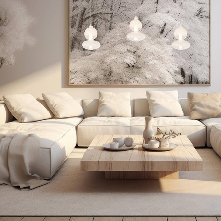 Lampa wisząca DAPHNE WHITE 12W (ML0862) - Milagro