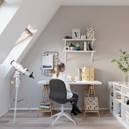 Lampa biurkowa RING biała (SL.1090) - Sollux