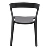 Krzesło VIBIA czarne - polipropylen (210-APP.BLACK) - King Home