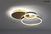Plafon z pilotem i timerem RINGS 3    złota (MSE1501100506) - Moosee