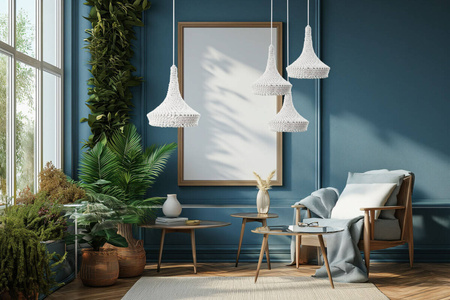 Lampa wisząca Mahaka 1 - Biała (260 mm)   (5175) - Shilo