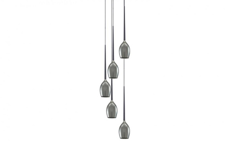 Lampa wisząca IZZA 5 kolor dymiony (AZ2939) - Azzardo