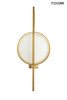 Lampa ścienna TROYA złota (MSE1501100144) - Moosee