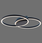 Q-MARKO LAMPA SUFITOWA CZARNY (6145-18) - Paul Neuhaus