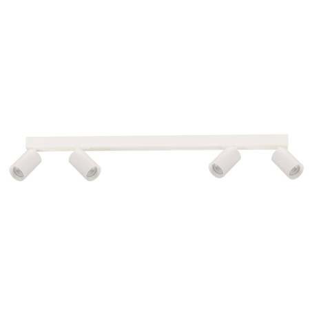 Lampa sufitowa z pilotem Perugia 4xGU10 + 1xLED biała  (LP-0703/4C WH) - Light Prestige