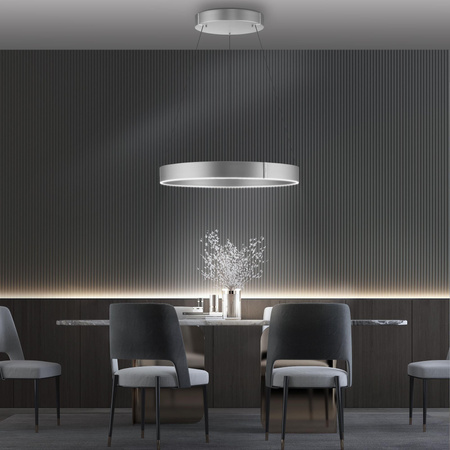 PURE E-CLIPSE LAMPA WISZĄCA ALUMINIUM (2561-95) - Paul Neuhaus