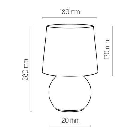 Lampka nocna PICO TRANSPARENT (5090) - TK Lighting
