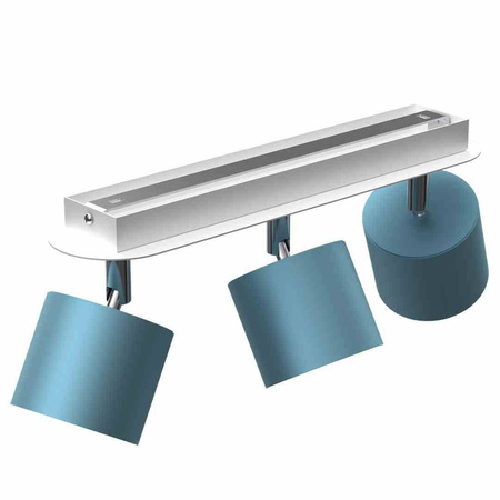 Lampa sufitowa DIXIE BLUE 3xGX53 (MLP7606) - Milagro