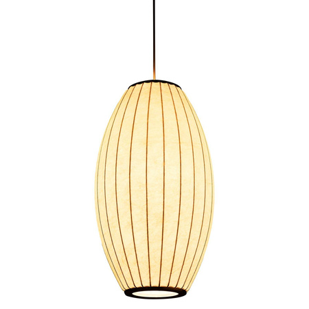 Lampa wisząca SILK BARREL biała 60 cm (ST-2335-30) - Step into Design