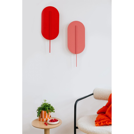 ROKKE różowa lampa ścienna / kinkiet (RKK28080) - Ummo