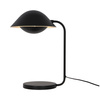 Czarna lampka z kablem do gniazdka FREYA Nordlux E14 40W Metal