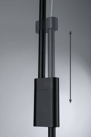 Puric Pane I lampa wisząca LED 9,5W 3-st ściem Czarny 230V metal/twszt (PL79772) - PAULMANN