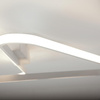CEILING LIGHT 38W 3000K ALUMINUM&SILICON SANDY WHITE (2065 Zambelis) - Zambelis