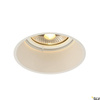 HORN-T, lampa wpuszczana, QPAR111, okrągła, kolor biały, maks. 75 W (113171) - SLV