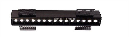 Lampa wpuszczana CETI 15 HIDE czarna DEKOLIGHT (D565255)