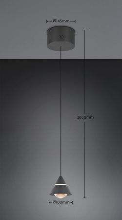 Pojedyncza lampa wisząca ROMEO (337010132) - Trio