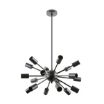 Lampa wisząca MANDI czarna (A8181-18-MBK) - Zuma Line