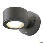 SITRA, lampa ścienna outdoor, jednopunktowa, TCR-TSE, IP44, antracytowa, maks. 9W (230355) - SLV
