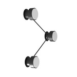 Kinkiet Etna 3 - Czarny   (1023) - Brosline
