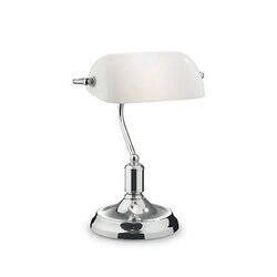 Lampa biurkowa LAWYER TL1 kol. chrom (045047) Ideal Lux