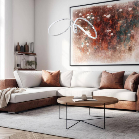 Lampa wisząca TESORO CHROME LED (ML7952) - Milagro