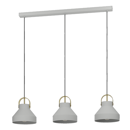 Lampa wisząca ESTEPONA szara (390227) - EGLO