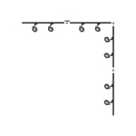 ZESTAW 25 SZYNOPRZEWODY BLACK JEDNOOBWODOWY (3590) - Zuma Line