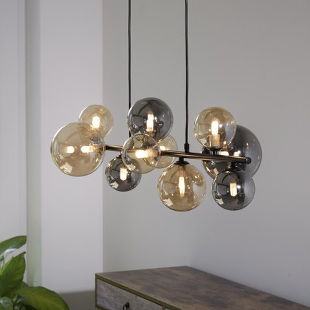 POPSICLE LAMPA WISZĄCA SMOKY/BURSZTYN (2583-18) - Paul Neuhaus