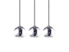 Lampa wisząca Gulia 3 - chrom (AZ0637) - Azzardo - żyrandol