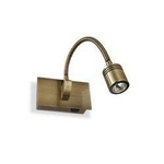 Kinkiet DYNAMO AP1 mosiądz (121352) Ideal Lux