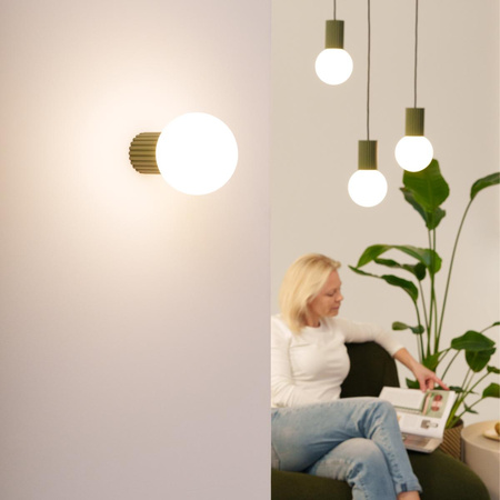 Lampa wisząca HALO 1 zielona oliwka (SL.1724) - Sollux Lighting