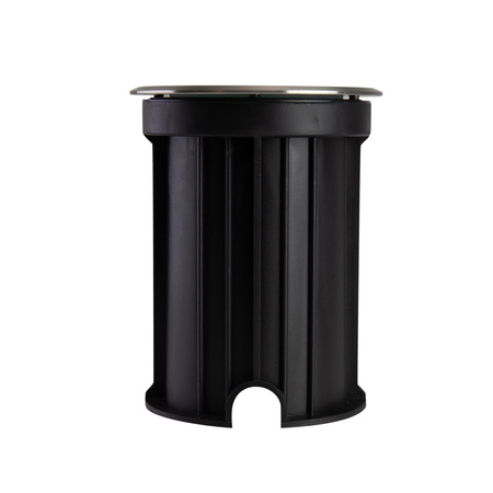 LUKKA CONNECT GU10 250V IP67 fi108x140 SZARY OKRĄGŁA gruntowa, najazdowa, przelotowa (SLIP012015) - Spectrum LED