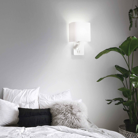 Klosz GEA Biały (GEA_PARALUME_BIANCO) - Ideal Lux
