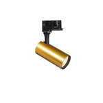 Oprawa systemu szynowego FOX Mosiądz (FOX_08W_CRI80_3000K_ON-OFF_GD) - Ideal Lux