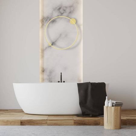 Kinkiet Saturno 80 cm Gold 46W LED (ML8861) - Milagro