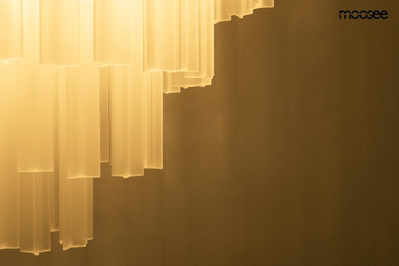 Elegancki złoty żyrandol GORDON 80 złota (MSE1501100563) - Moosee