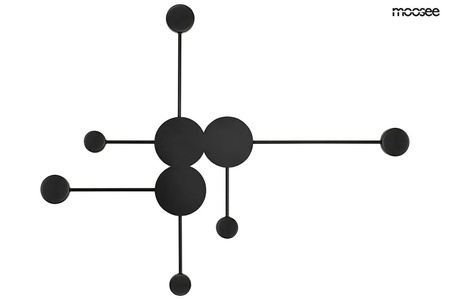 MOOSEE lampa ścienna SHADOW MULTI czarna (MSE010400213) - Moosee