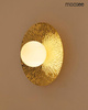 MOOSEE lampa ścienna SOUL 30 złota (MSE1501100574) - Moosee