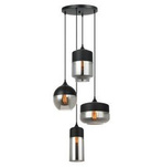 Lampa wisząca Molina (MDM-4364-4-BK-SG) Italux