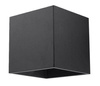 Kinkiet QUAD 1 czarny (SL.0057) - Sollux