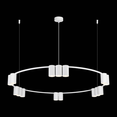 Lampa wisząca (koło) GENESIS WHITE15xGU10 (ML0377) - Milagro